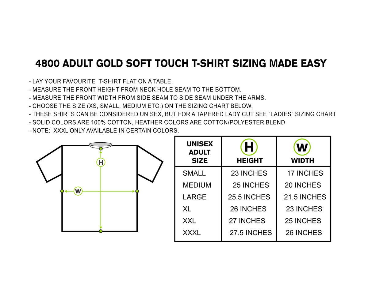 Custom Shirt Sizing Guide, Order Shirts Made Easy