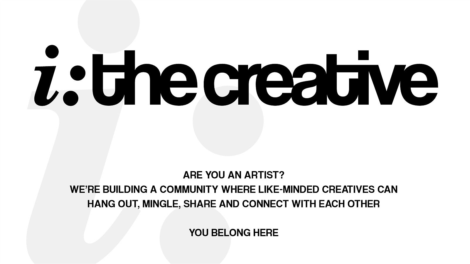 Load video: Our YOU BELONG HERE video shows artists in their element, creating art. Let's take this creative journey together.